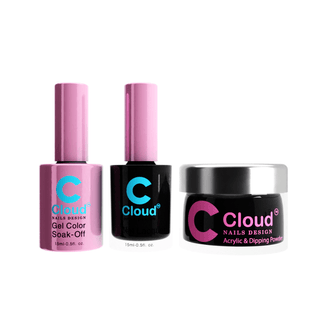 Cloud Nail Design - Florida Collection - Matching Trio - 009 - C8 Nail SupplyCloud