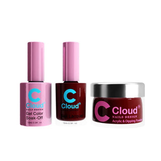 Cloud Nail Design - Florida Collection - Matching Trio - 030 - C8 Nail SupplyCloud