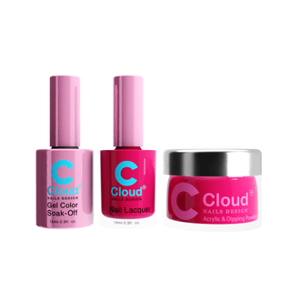 Cloud Nail Design - Florida Collection - Matching Trio - 068 - C8 Nail SupplyCloud