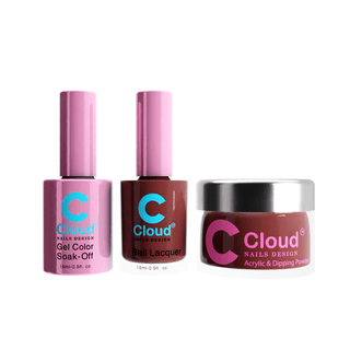 Cloud Nail Design - Florida Collection - Matching Trio - 090 - C8 Nail SupplyCloud