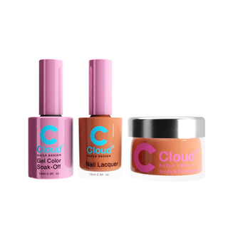 Cloud Nail Design - Florida Collection - Matching Trio - 093 - C8 Nail SupplyCloud