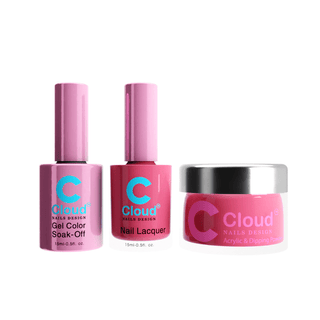 Cloud Nail Design - Florida Collection - Matching Trio - 094 - C8 Nail SupplyCloud
