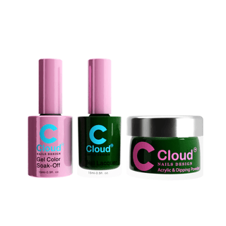 Cloud Nail Design - Florida Collection - Matching Trio - 098 - C8 Nail SupplyCloud