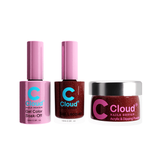 Cloud Nail Design - Florida Collection - Matching Trio - 100 - C8 Nail SupplyCloud