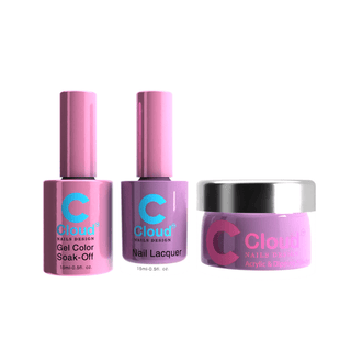 Cloud Nail Design - Florida Collection - Matching Trio - 110 - C8 Nail SupplyCloud