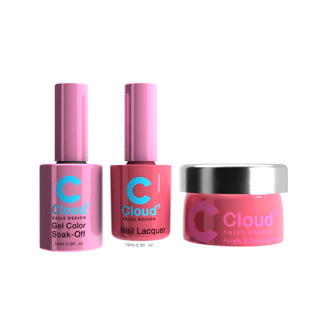 Cloud Nail Design - Florida Collection - Matching Trio - 112 - C8 Nail SupplyCloud
