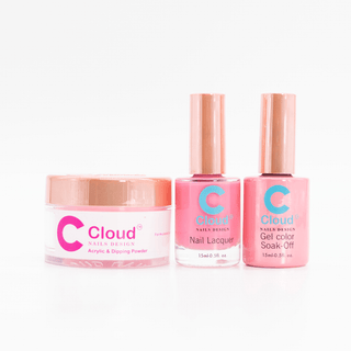 Cloud Nail Design - Hawaii Collection - Matching Trio - 121 - C8 Nail SupplyCloudChisel-H-T121