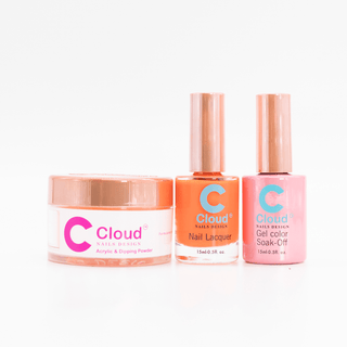 Cloud Nail Design - Hawaii Collection - Matching Trio - 130 - C8 Nail SupplyCloudChisel-H-T130