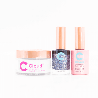 Cloud Nail Design - Hawaii Collection - Matching Trio - 159 - C8 Nail SupplyCloudChisel-H-T159