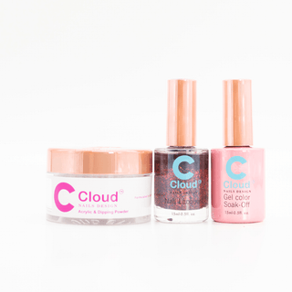 Cloud Nail Design - Hawaii Collection - Matching Trio - 160 - C8 Nail SupplyCloudChisel-H-T160
