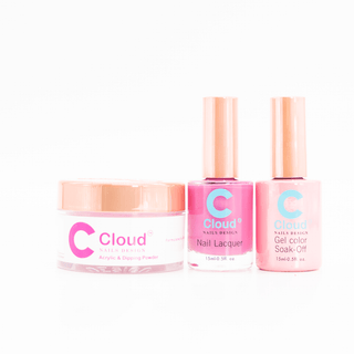 Cloud Nail Design - Hawaii Collection - Matching Trio - 170 - C8 Nail SupplyCloudChisel-H-T170