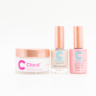 Cloud Nail Design - Hawaii Collection - Matching Trio - 175 - C8 Nail SupplyCloudChisel-H-T175