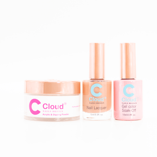Cloud Nail Design - Hawaii Collection - Matching Trio - 180 - C8 Nail SupplyCloudChisel-H-T180