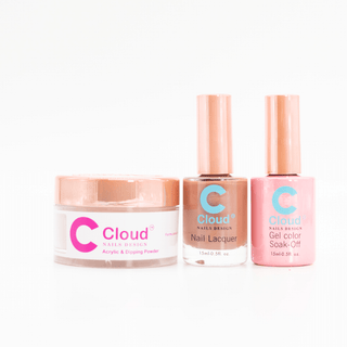 Cloud Nail Design - Hawaii Collection - Matching Trio - 187 - C8 Nail SupplyCloudChisel-H-T187