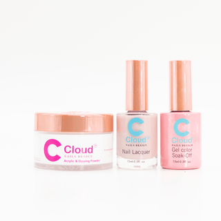 Cloud Nail Design - Hawaii Collection - Matching Trio - 193 - C8 Nail SupplyCloudChisel-H-T193