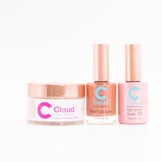 Cloud Nail Design - Hawaii Collection - Matching Trio - 237 - C8 Nail SupplyCloudChisel-H-T237