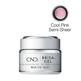 CND Brisa Sculpting Gel - Cool Pink - Semi - sheer - C8 Nail SupplyCND