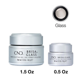 CND Brisa Sculpting Gel - Glass - C8 Nail SupplyCND