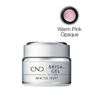 CND Brisa Sculpting Gel - Warm Pink - Opaque - C8 Nail SupplyCND