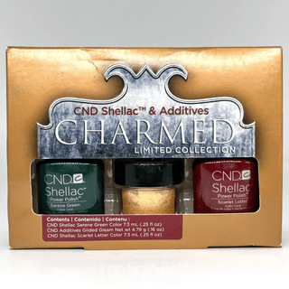 CND Shellac & Additives CHARMED Limited Collection SERENE GREEN - C8 Nail SupplyCND