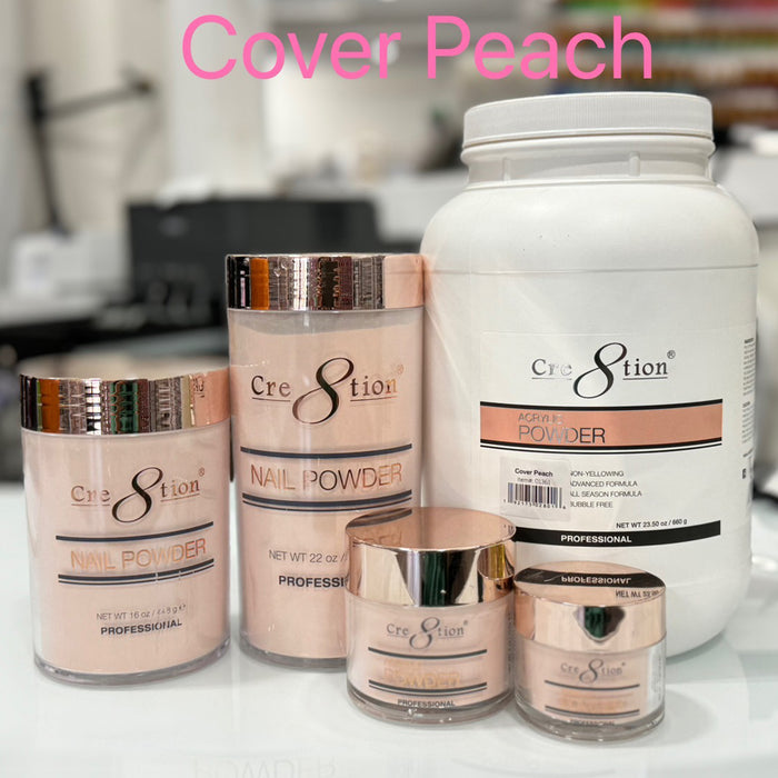 Cre8tion Acrylic Powder Cover Peach