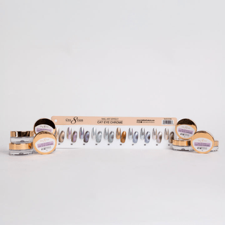 Cre8tion Cat Eye Chrome Color Board 10 colors - C8 Nail SupplyCre8tion37295