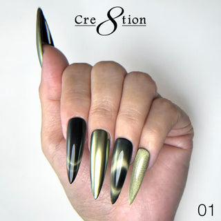 Cre8tion Cat Eye Chrome Nail Art 1g - C8 Nail SupplyCre8tion1101-1373