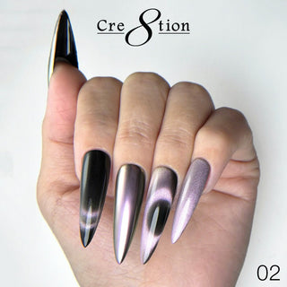 Cre8tion Cat Eye Chrome Nail Art 1g - C8 Nail SupplyCre8tion1101-1374