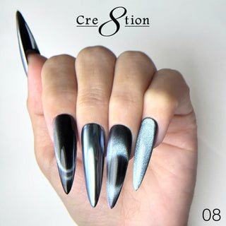 Cre8tion Cat Eye Chrome Nail Art 1g - C8 Nail SupplyCre8tion1101-1380