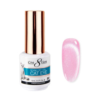 Cre8tion Cat Eye Gel 0.5oz - 36 Colors Board 3 (73 - 108) w/ 1 Round Shape Magnet, 1 Magnet Duo & 1 Color Chart - C8 Nail SupplyCre8tion
