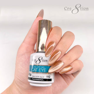 Cre8tion Cat Eye Soak Off Gel 0.5oz 112 - C8 Nail SupplyCre8tion0916-3628
