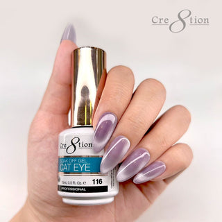 Cre8tion Cat Eye Soak Off Gel 0.5oz 116 - C8 Nail SupplyCre8tion0916-3632