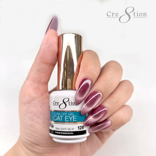 Cre8tion Cat Eye Soak Off Gel 0.5oz 126 - C8 Nail SupplyCre8tion0916-3642