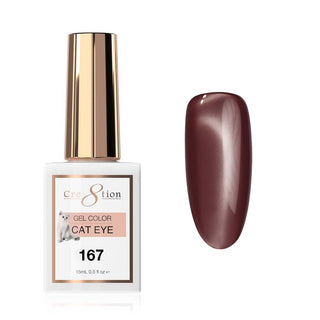 Cre8tion Cat Eye Soak Off Gel 0.5oz 167 - C8 Nail SupplyCre8tion0916-3182