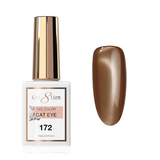Cre8tion Cat Eye Soak Off Gel 0.5oz 172 - C8 Nail SupplyCre8tion0916-3187