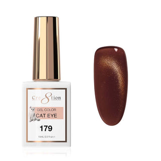 Cre8tion Cat Eye Soak Off Gel 0.5oz 179 - C8 Nail SupplyCre8tion0916-3194