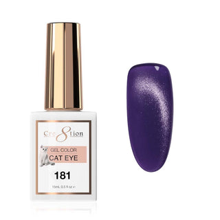 Cre8tion Cat Eye Soak Off Gel 0.5oz 181 - C8 Nail SupplyCre8tion0916-3196