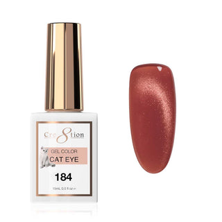 Cre8tion Cat Eye Soak Off Gel 0.5oz 184 - C8 Nail SupplyCre8tion