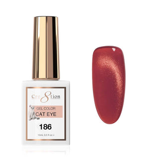 Cre8tion Cat Eye Soak Off Gel 0.5oz 186 - C8 Nail SupplyCre8tion