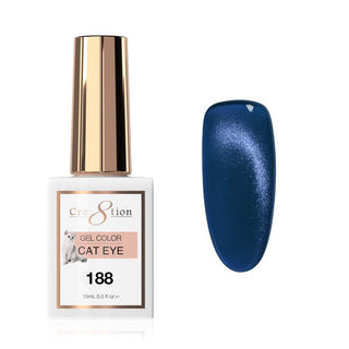 Cre8tion Cat Eye Soak Off Gel 0.5oz 188 - C8 Nail SupplyCre8tion