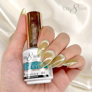 Cre8tion Cat Eye Soak Off Gel 0.5oz 84 - C8 Nail SupplyCre8tion0916-2883