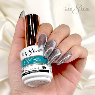 Cre8tion Cat Eye Soak Off Gel 0.5oz 89 - C8 Nail SupplyCre8tion0916-2888