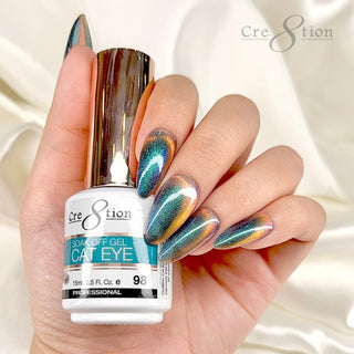 Cre8tion Cat Eye Soak Off Gel 0.5oz 98 - C8 Nail SupplyCre8tion0916-2897