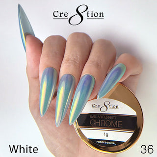 Cre8tion Chrome Nail Art Effect 1g - 36 - C8 Nail SupplyCre8tion1101-0694