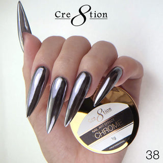 Cre8tion Chrome Nail Art Effect 1g - 38 - C8 Nail SupplyCre8tion