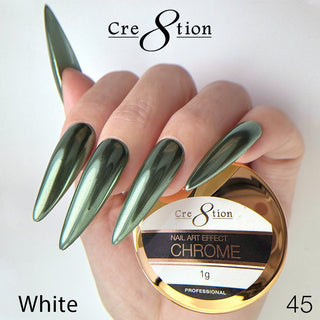 Cre8tion Chrome Nail Art Effect 1g - 45 - C8 Nail SupplyCre8tion