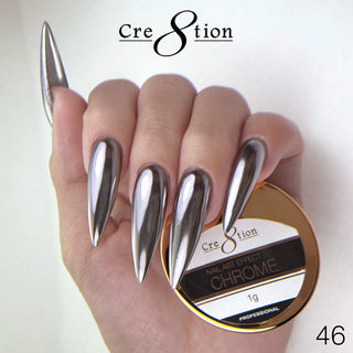 Cre8tion Chrome Nail Art Effect 1g - 46 - C8 Nail SupplyCre8tion