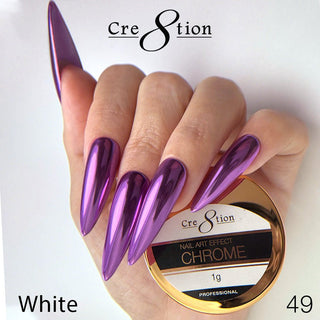 Cre8tion Chrome Nail Art Effect 1g - 49 - C8 Nail SupplyCre8tion