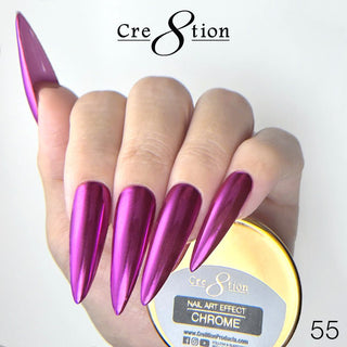 Cre8tion Chrome Nail Art Effect 1g - 55 - C8 Nail SupplyCre8tion1101-1362
