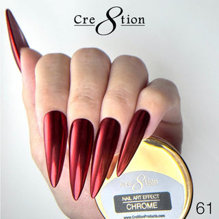 Cre8tion Chrome Nail Art Effect 1g - 61 - C8 Nail SupplyCre8tion1101-1368